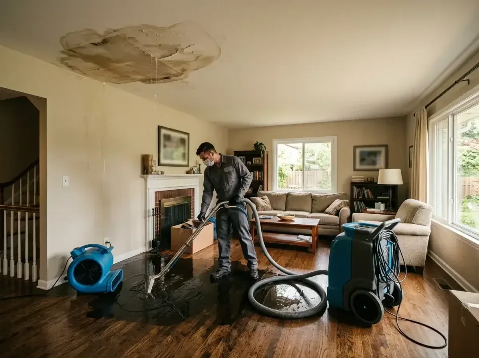 attic-pipe-burst-ceiling-drip-008 — frequently asked questions, Water Damage Restoration & Carpet Care in Washington, PA